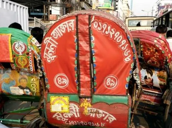 dhaka riksjas bangladesh