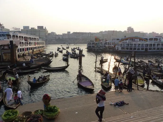 bangladesh dhaka rivieren reis