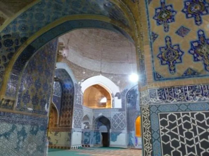 iran tabriz blauwe moskee