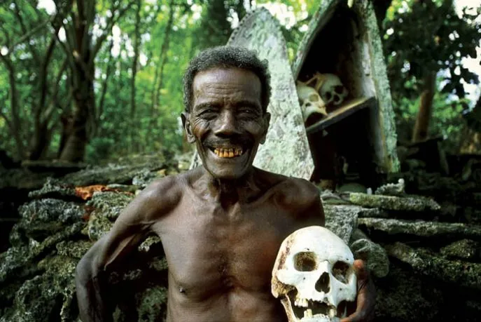 schedel eiland salomons eilanden