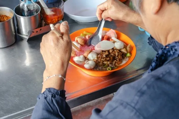 birmees diner in chiang mai dimsum reizen