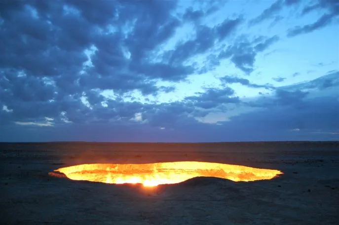11 dimsum reizen turkmenistan derwaza