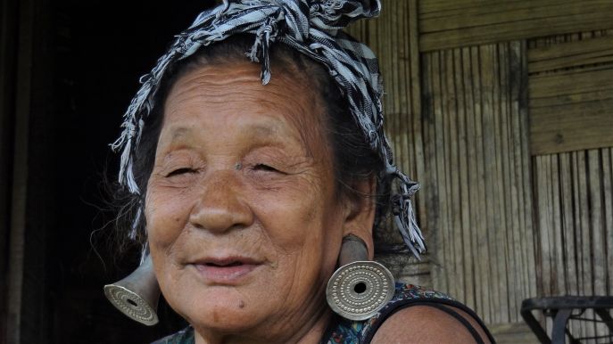 4 dimsum india arunachal pradesh mishmi tribal woman at tezu