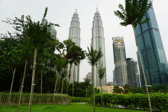 treinreis singapore maleisie kuala lumpur dimsum reizen petronas tower
