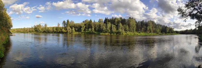 baltische staten letland gauja rivier kayakken dimsum