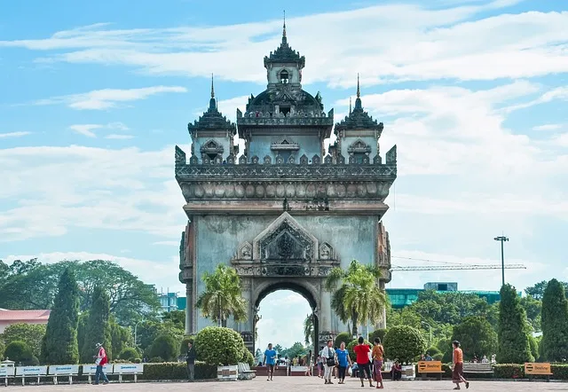Vientiane-Patuxai-Hoofdstad-Laos