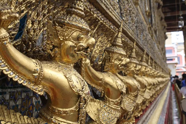 Bangkok-Tempel-goud