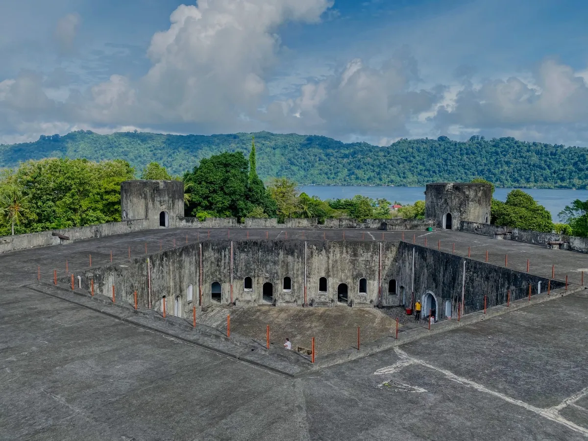 fort banda eilanden indoesie