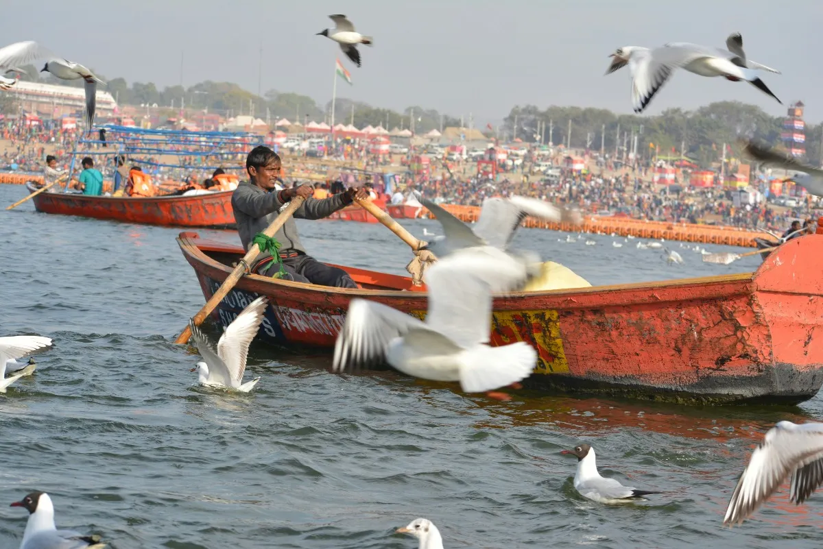 Allahabad festival reis Khumb mela india