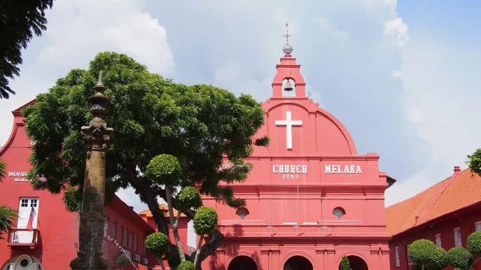 maleisie melaka rode kerk rondreis