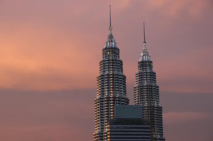dimsum reizen maleisie kuala lumpur petronas twin towers 3