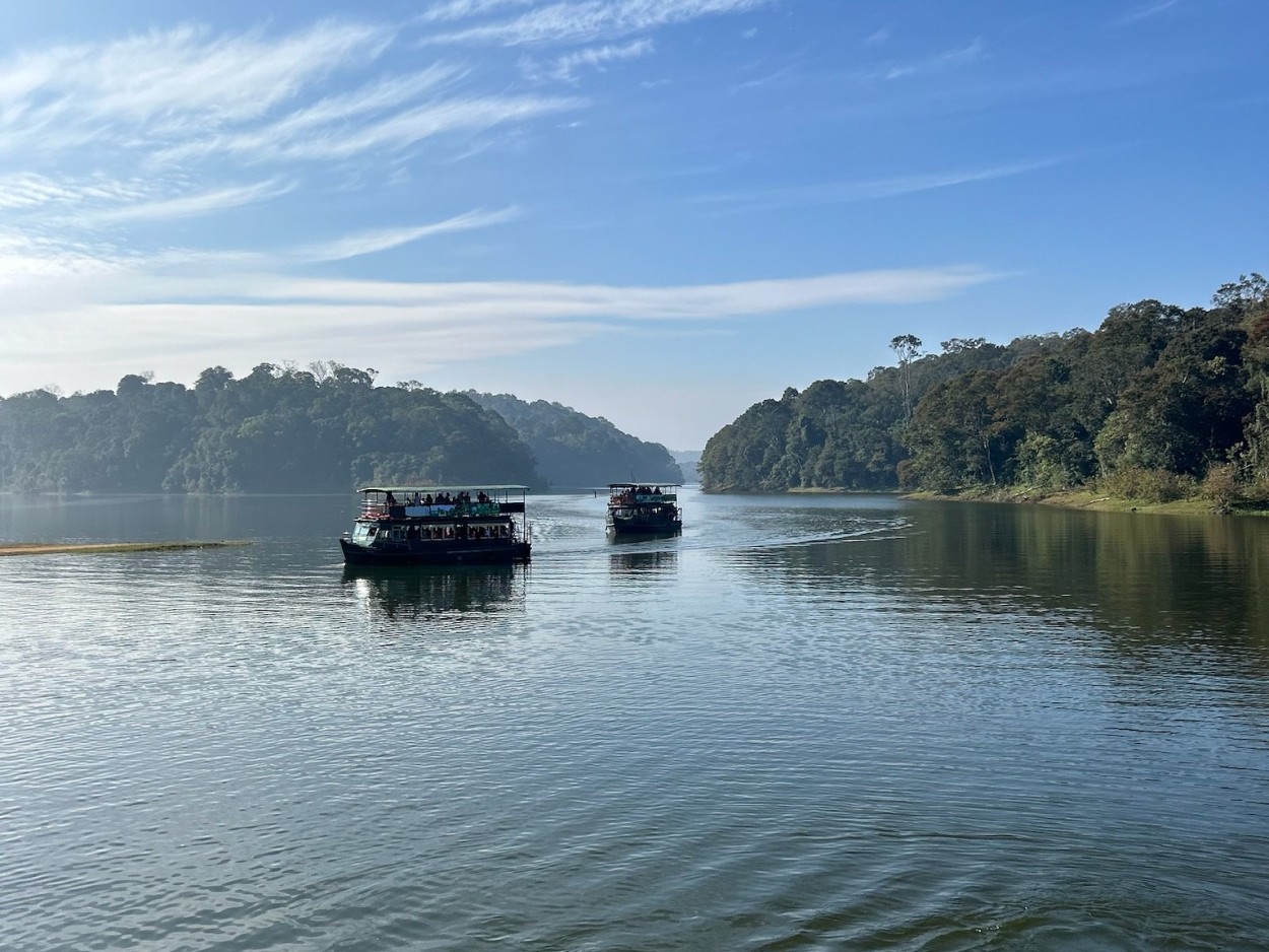 Sfeerafbeelding periyar boottocht thekkady kerala reis individueel