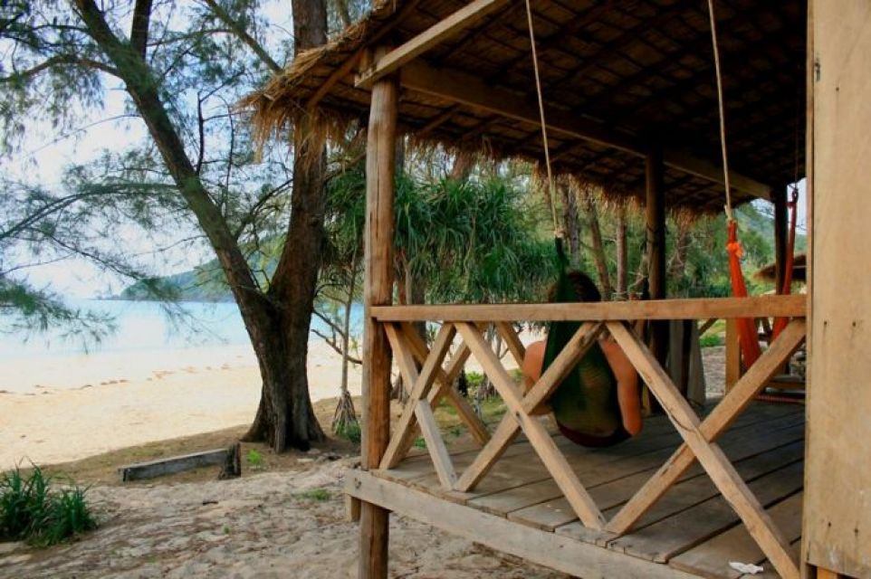 Sfeerafbeelding dimsum reizen cambodja koh rong sanloem lazy bungalows