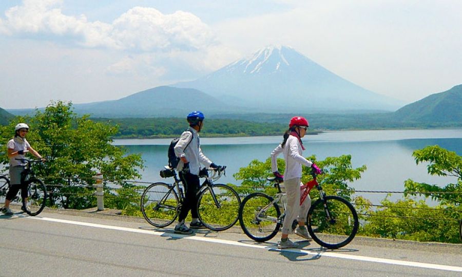 Sfeerafbeelding dimsum reizen japan kawaguchiko fietstocht 