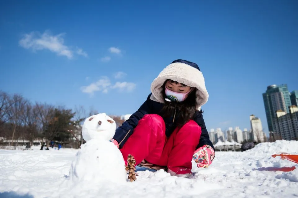 Sfeerafbeelding familie winterreis zuid korea met dimsum reizen