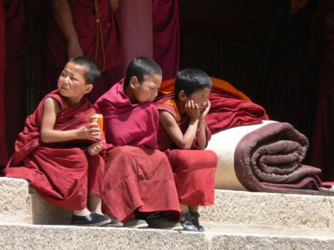 Sfeerafbeelding monnikjes tibet 2