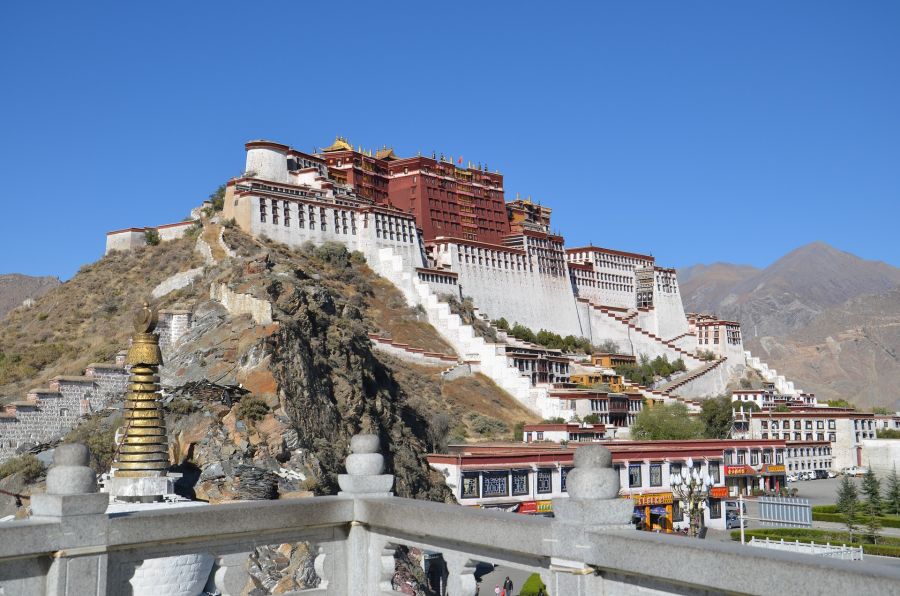 Sfeerafbeelding potala paleis tibet dimsum reizen